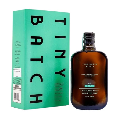 Pienaar & Son Tiny Batch Medium Char whisky (0,5L / 43%)