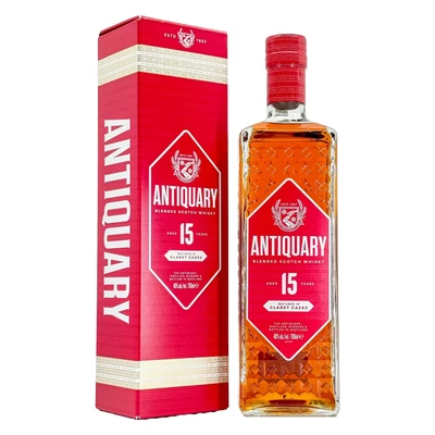 Antiquary Scotch 15 éves Claret cask whisky (0,7L / 40%)