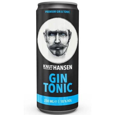 Knut Hansen gin & tonic RTD DRS (0,25L / 10%)
