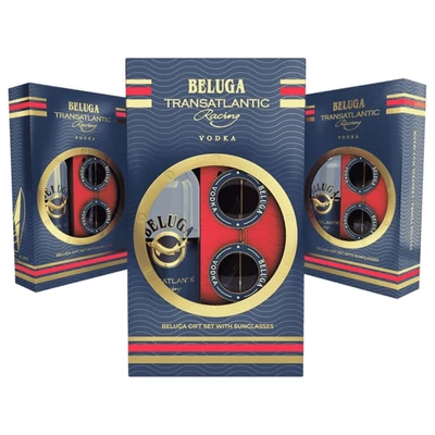 Beluga Transatlantic Racing vodka DD+napszemüveg (0,7L / 40%)