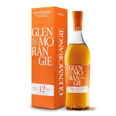 Glenmorangie 12 éves Original díszdobozban whisky DRS (0,7L / 40%)