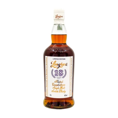 Longrow 18 éves 2024 whisky (0,7L / 46%)