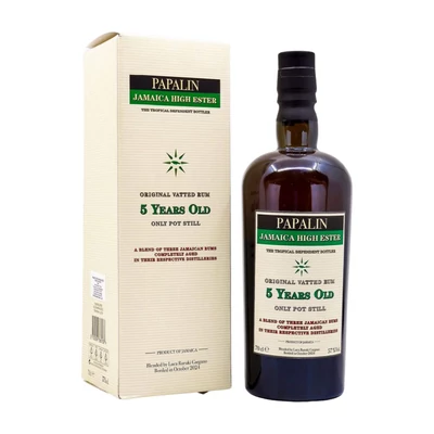 Papalin 5 éves Jamaica High Ester Overproof rum (0,7L / 57%)
