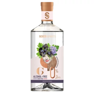 Sober Spirits alkoholmetes Gin jellegű ital DRS (0,5L / 0,0%)