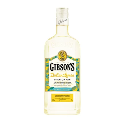 Gibson’s Lemon gin DRS (0,7L / 37,5%)