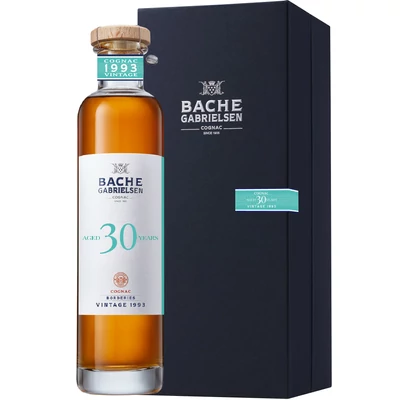 Bache-Gabrielsen Vintage 1993 30 éves Borderies cognac (0,7L / 45,2%)