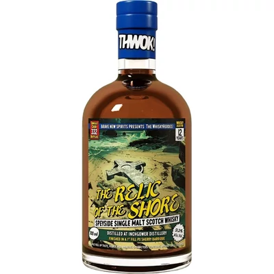 Inchgower 12 éves BNS Whisky Heroes Relic Of The Shore whisky (0,7L / 51,2%)