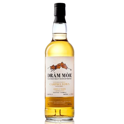 Campbeltown 8 éves Drám Mór whisky 2016 (0,7L / 52,9%)