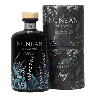 Nc'nean Quiet Rebels Amy Limited Edition Organic whisky díszdobozban (0,7L / 48,5%)