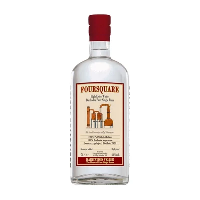 Foursquare White High Esters Habitation Velier rum (0,7L / 62%)