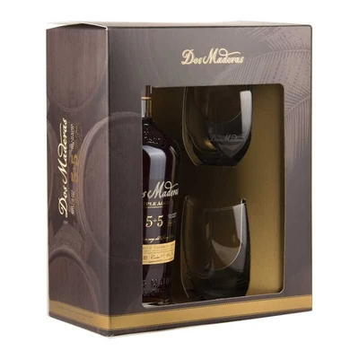 Dos Maderas 5+5 éves rum 2 pohárral (0,7L / 40%)