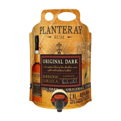 Planteray Original Dark Eco Pouch rum (2,8L / 40%)
