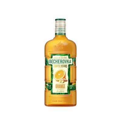 Becherovka Orange&Ginger likőr DRS (0,5L / 20%)