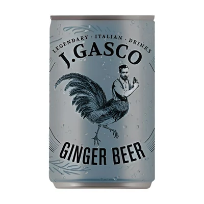 J.Gasco Ginger Beer (gyömbérsör) dobozos DRS (0,15L)