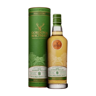 Auchroisk 10 éves Bourbon Gordon&MacPhail Discovery whisky DRS (0,7L / 43%)