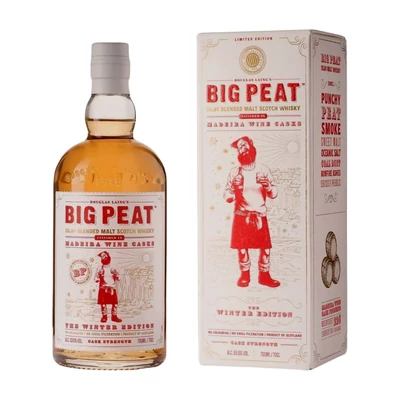 Big Peat Winter Edition- Madeira cask whisky DRS (0,7L / 53,6%)