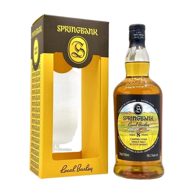 Springbank 8 éves Local Barley 2025 whisky DRS (0,7L / 58,1%)