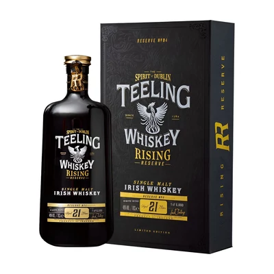 Teeling 21 éves Rising Reserve No. 4. White Wine Cask whiskey (0,7L / 46%)