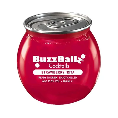 BuzzBallz Strawberry 'Rita cocktail RTD (0,2L / 13,5%)