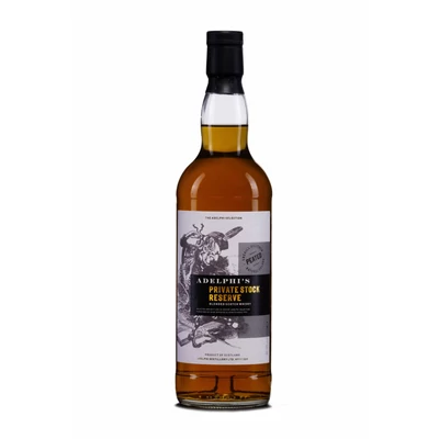 Adelphi's Private Stock Reserve Blend -Peated whisky DRS (0,7L/ 46%)