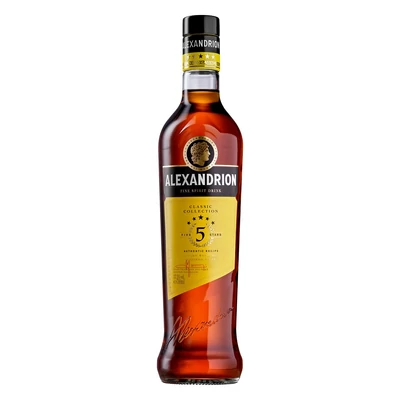 Alexandrion 5* brandy DRS (0,7L / 37,5%)