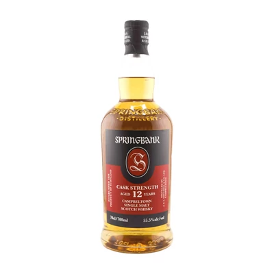 Springbank 12 éves Cask Strength 2025 whisky DRS (0,7L / 55,5%)