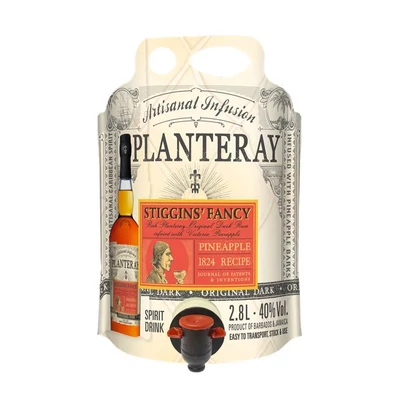 Planteray Pineapple Eco Pouch rum  (2,8L / 40%)