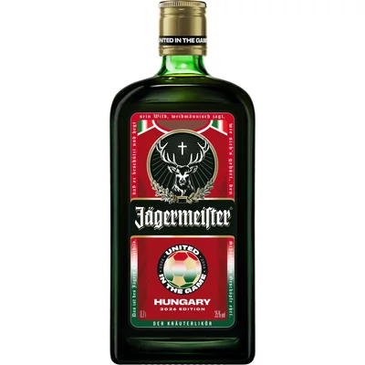Jägermeister United in the Game Hungary 2026 Limited Edition DRS (0,7L / 35%)