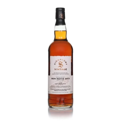 Ben Nevis 10 éves 2014 Signatory Vintage whisky (0,7L / 57,1%)