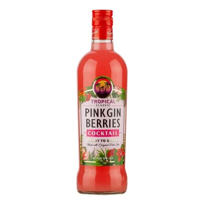Tropical Classic Pink Berries Koktél RTD DRS (0,7L / 7%)