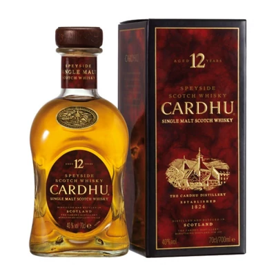 Cardhu 12 éves whisky (0,7L / 40%)