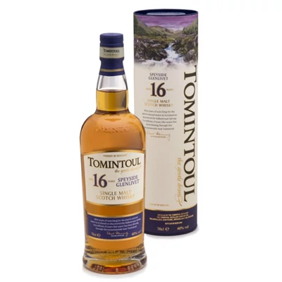 Tomintoul 16 éves whisky DRS (0,7L / 40%)