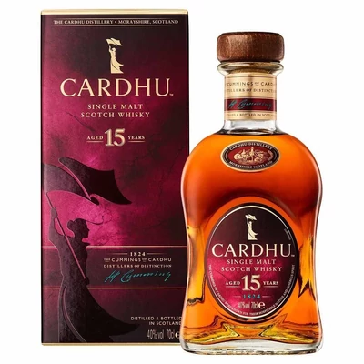 Cardhu 15 éves whisky (0,7L / 40%)