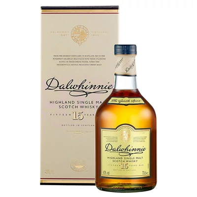 Dalwhinnie 15 éves whisky DRS (0,7L / 43%)