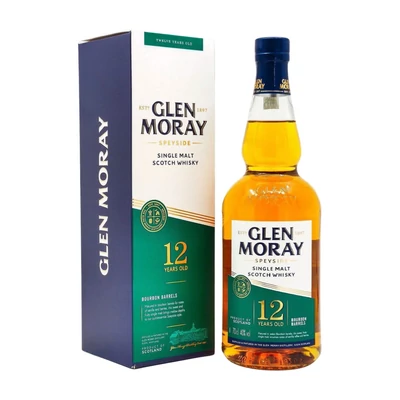 Glen Moray 12 éves whisky DRS (0,7L / 40%)
