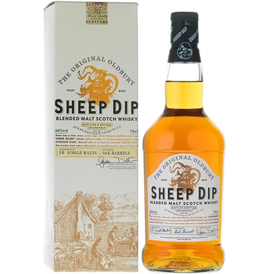 Sheep Dip whisky DRS (0,7L / 40%)