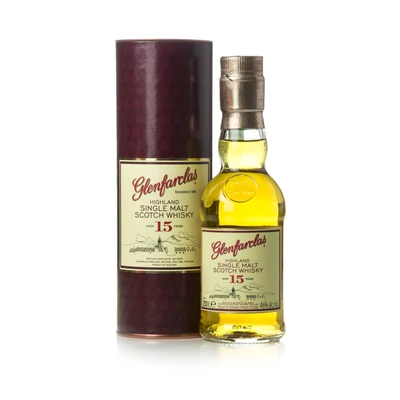 Glenfarclas 15 éves whisky DRS (0,2L / 46%)