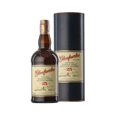 Glenfarclas 25 éves whisky (0,7L / 43%)