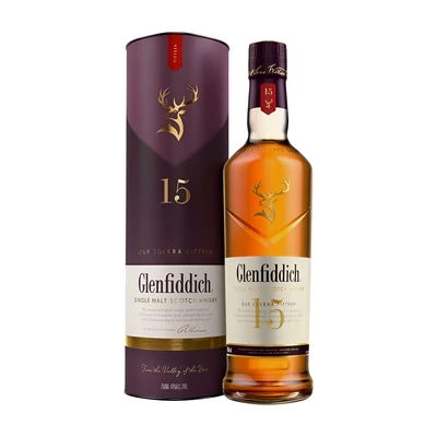 Glenfiddich 15 éves Solera Reserve whisky DRS (0,7L / 40%)