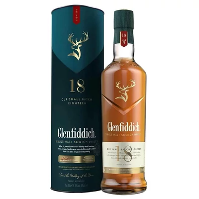 Glenfiddich 18 éves Small Batch Reserve whisky DRS (0,7L / 40%)