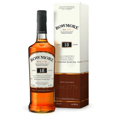 Bowmore 18 éves whisky (0,7L / 43%)