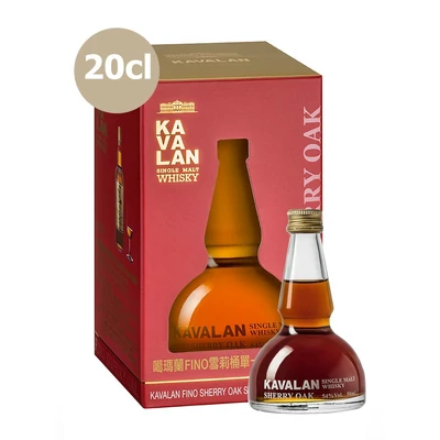 Kavalan Fino Sherry Oak whisky (0,2L / 54%)