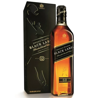 Johnnie Walker Black Label whisky DRS (0,7L / 40%)