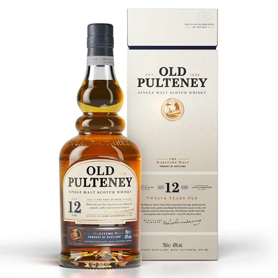 Old Pulteney 12 éves whisky DRS (0,7L / 40%)