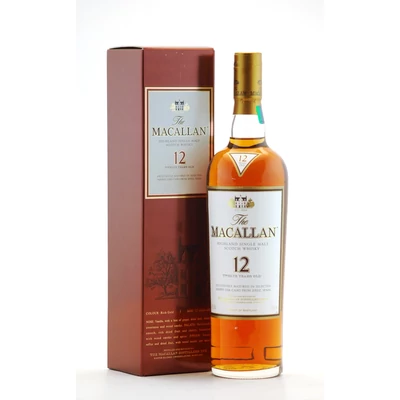 Macallan 12 éves Sherry Oak whisky DRS (0,7L / 40%)