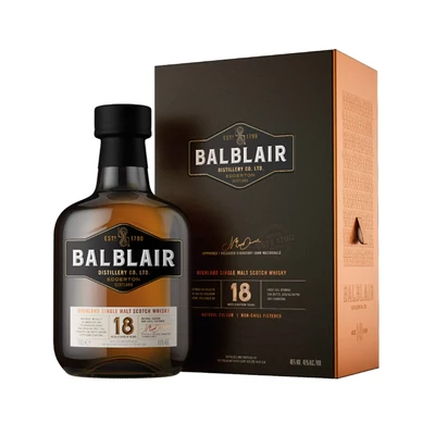 Balblair 18 éves whisky (0,7L / 46%)
