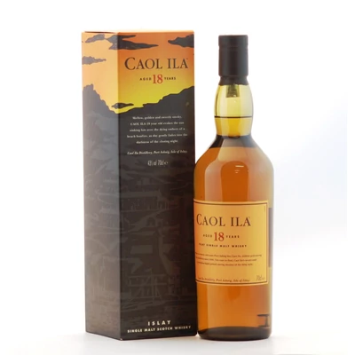 Caol Ila 18 éves Hidden Malt whisky (0,7L / 43%)