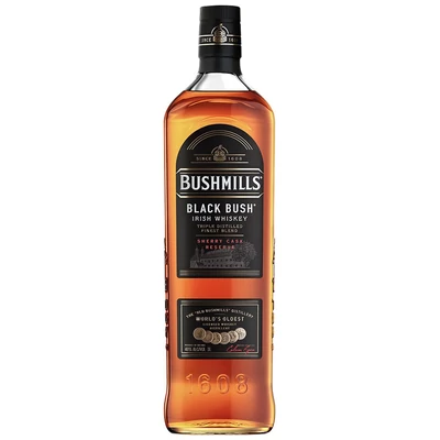 Bushmills Black Bush whiskey DRS (1L / 40%)