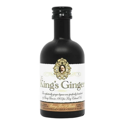 The King's Ginger gyömbérlikőr (0,05L / 41%)