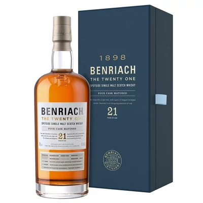 Benriach 21 éves whisky DRS (0,7L / 46%)